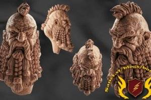 掌握ZBrush：180分钟从零雕刻矮人头像