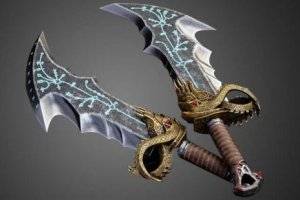 《战神》混沌之刃3D建模与纹理制作全流程教程