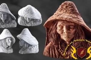 ZBrush女巫角色雕刻教程：75分钟掌握魔法角色建模艺术