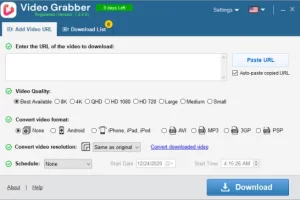 Auslogics Video Grabber 1.0.0.13 多语言版：一键下载各大视频网站