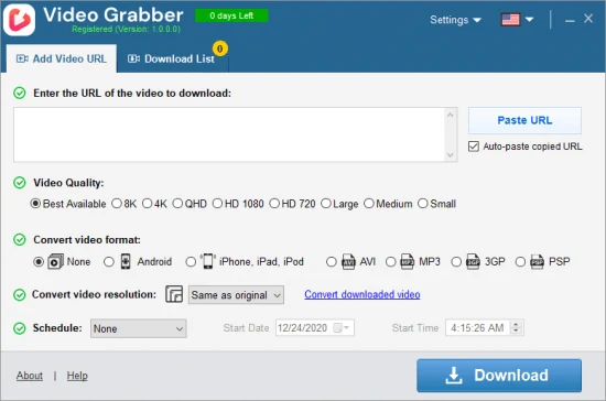 Auslogics Video Grabber 1.0.0.13 Multilingual