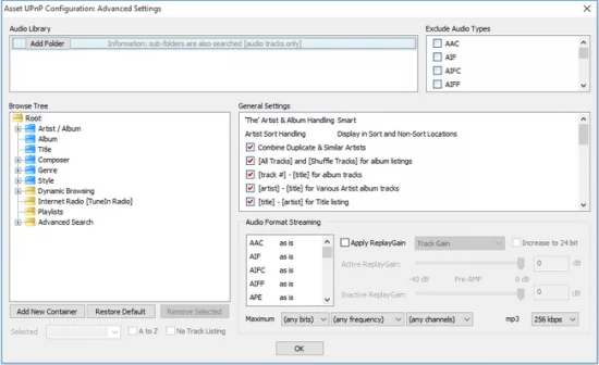 Illustrate dBpoweramp Asset UPnP Premium 2026.07.13