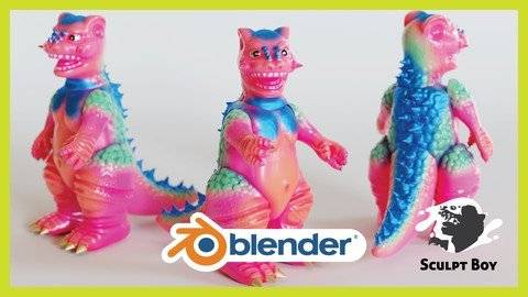 Create A Kaiju Sofubi Figurine With Hands-On Practice