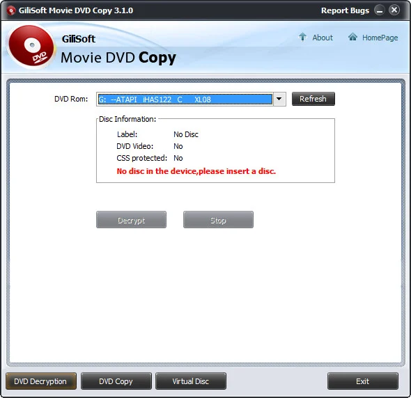Gilisoft Movie DVD Copy 3.7.0