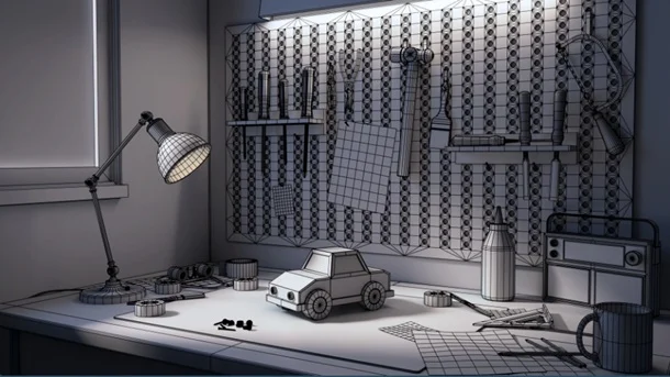 OM3D – Blender 3D Modeling and Topology Masterclass