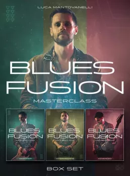JTC Guitar Luca Mantovanelli Blues Fusion Masterclass : Box Set TUTORiAL