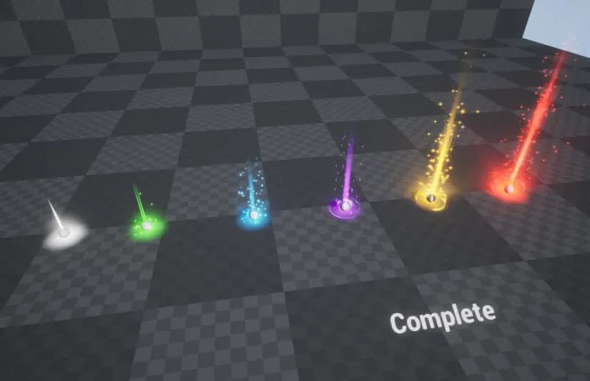 宝箱战利品奖励拾取特效 Item Pickup VFX