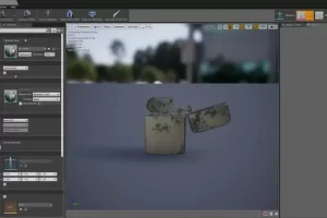 交互打火机火焰蓝图 Interactive Lighter