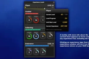 多人游戏升级等级经验系统 Experience System
