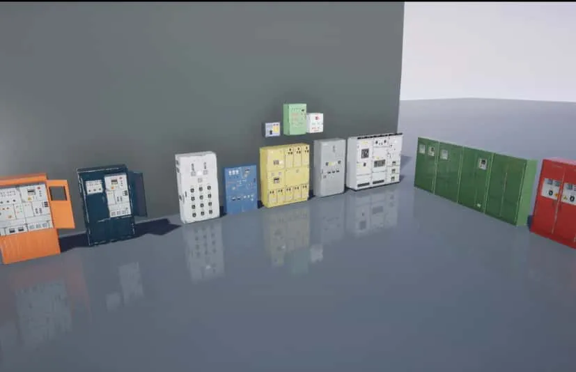 工业配电柜箱电力控制面板 Industrial Control Panels