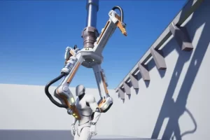科幻机器人起重机系统-Crane Balk – Sci-Fi robotic crane system