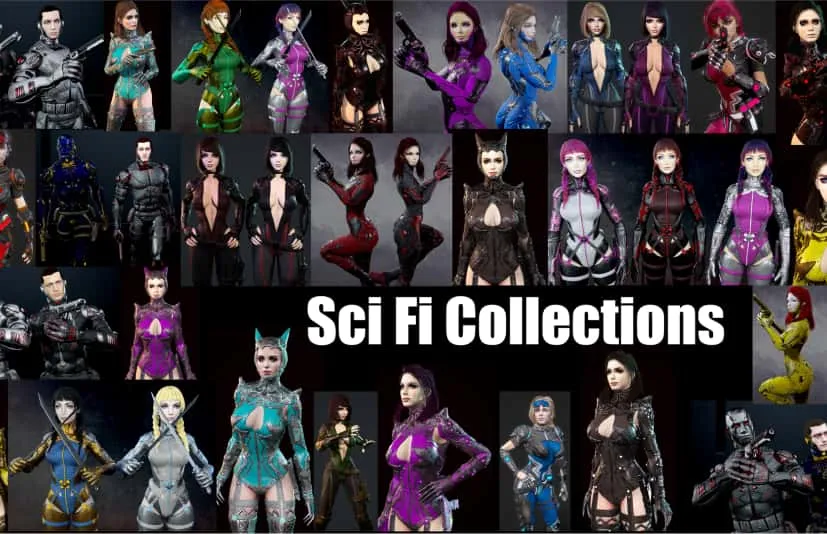 科幻模型合集-Sci Fi Collection