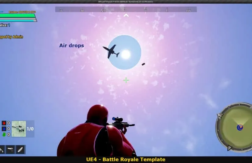 吃鸡模型模板蓝图-Advanced Battle Royale Template