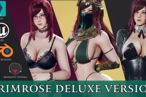 白领角色-Primrose Deluxe Version – Game Ready