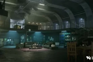 冷战时期地下掩体场景-Cold War Underground Bunker