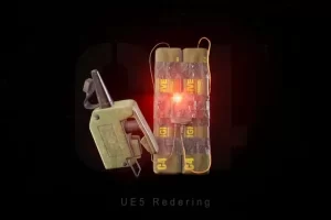 炸弹动画模型-C4 Bomb With FPS Animations