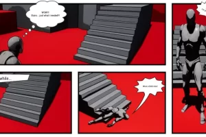 漫画过场动画UI – Comic Book Cutscene