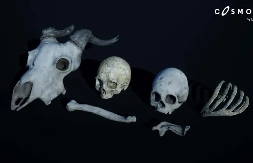 恶魔资产包 / 23 个网格(恶魔资产 法术雕像雕塑 3D 资产)-Demonic Assets Pack 23 Mesh