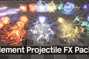 元素抛射特效包-Element Projectile FX Pack