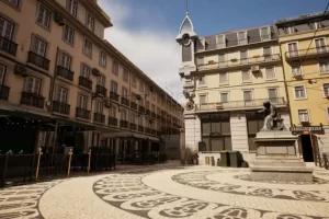 里斯本市中心城市场景 – Lisbon Downtown
