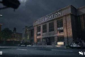 复古警察局环境（复古警察局内部警察室）-Retro Police Station Environment