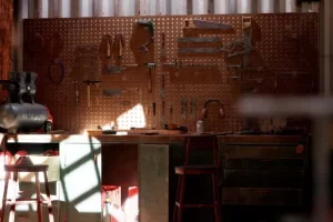 木工车间环境/木工工匠工艺室内木匠 – Woodworking Workshop Environment