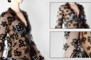 逼真蕾丝织物材质-Realistic Lace Material Pack 4K – V3