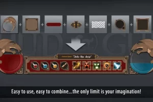 中世纪GUI艺术素材包 – HUD and GUI Medieval Art Bundle