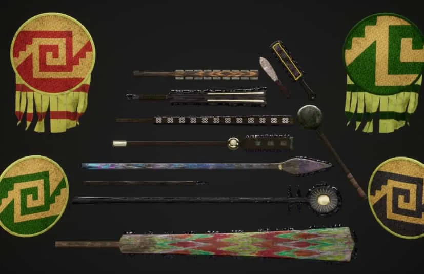 阿兹特克武器包-Aztec Weapon Pack
