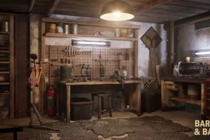 自行车维修商店场景-Bicycle Repair Shop