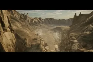 泥浆侵蚀环境山石泥形场景资源-Mud Eroded Environment