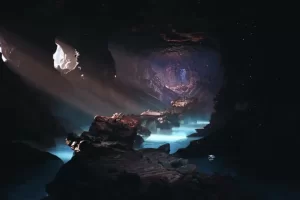 神秘阴森窟窿山洞洞穴场景-Whimsical Caves Kit