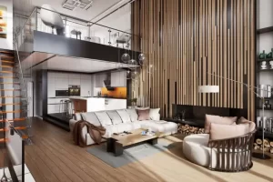 虚幻UE5.2 Modern Apartment Archinteriors Vol 9 Scene 5 建筑