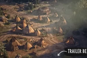 UE5虚幻5 Native American Village Wild West 印第安人村庄场景