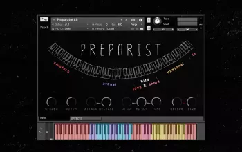 Pssst Instruments Preparist: Piano Percussion KONTAKT-DECiBEL
