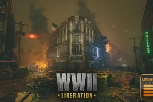 二战战区废墟环境 France WWII Liberation