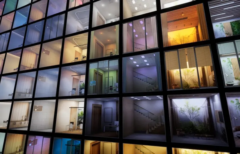 室内立方体贴图 - 生态办公室Interior Cubemaps - Eco Offices