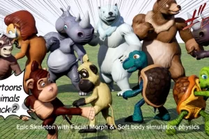 卡通动物包 2 Cartoons Animals Pack 2