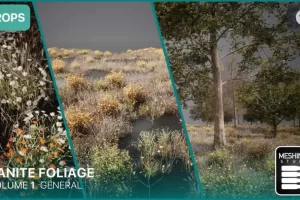 Nanite植被树木灌木丛草模型 Nanite Foliage Vol1