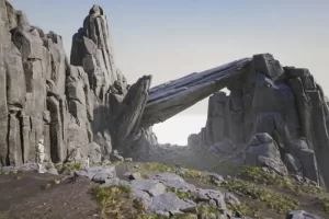 看起来逼真的悬崖和岩石 Realistic Looking Cliffs and Rocks