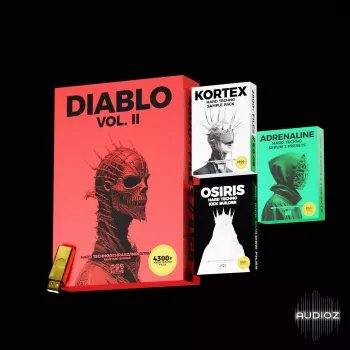 Raveyard Sounds Diablo Vol.2 Hard Techno Essentials Bundle WAV MiDi Serum Presets