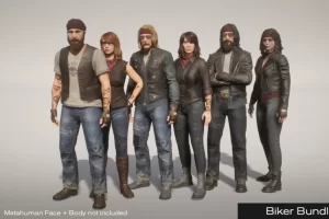骑行者捆绑包 – Biker Bundle – MetaHuman