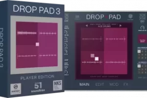 Drop Pad 3 KONTAKT音色库：全面升级的采样变形工具