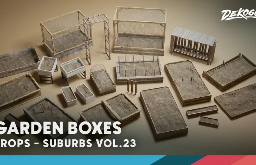 花园种植箱 - Suburbs VOL.23 - Garden Boxes
