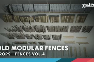 旧栅栏模块化 – Fences VOL.4 – Old Fences Modular