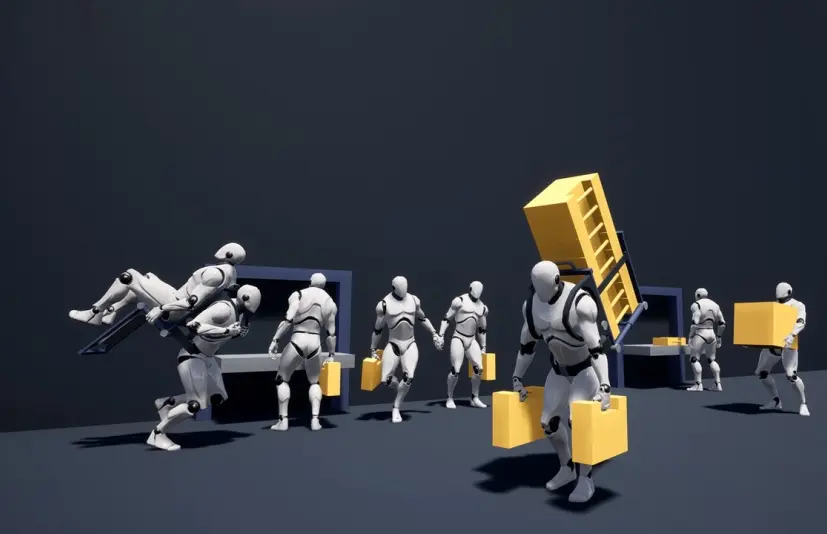 包裹送货员动画 Package Deliveryman Anims