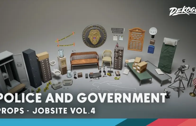 工作现场 第4期 - 警察局 Jobsite VOL.4 - Police Station