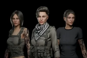 模块化女兵 Modular Female Soldier