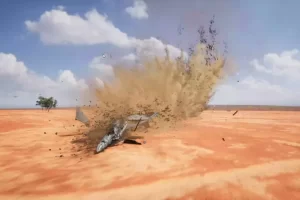 飞机失事视觉特效 Plane Crash VFX