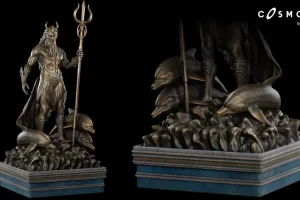 波塞冬雕像 古代神话罗马道具 3D 艺术 Poseidon Statues